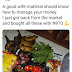 Hahaaa: Point To the ones you stole - Checkout Hilarious reactions that follow after a woman who claimed to be a wife material, showed off the food items she bought for 970 Naira
