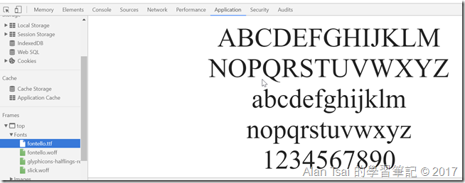 但是看network裡面fontello的font又有load成功