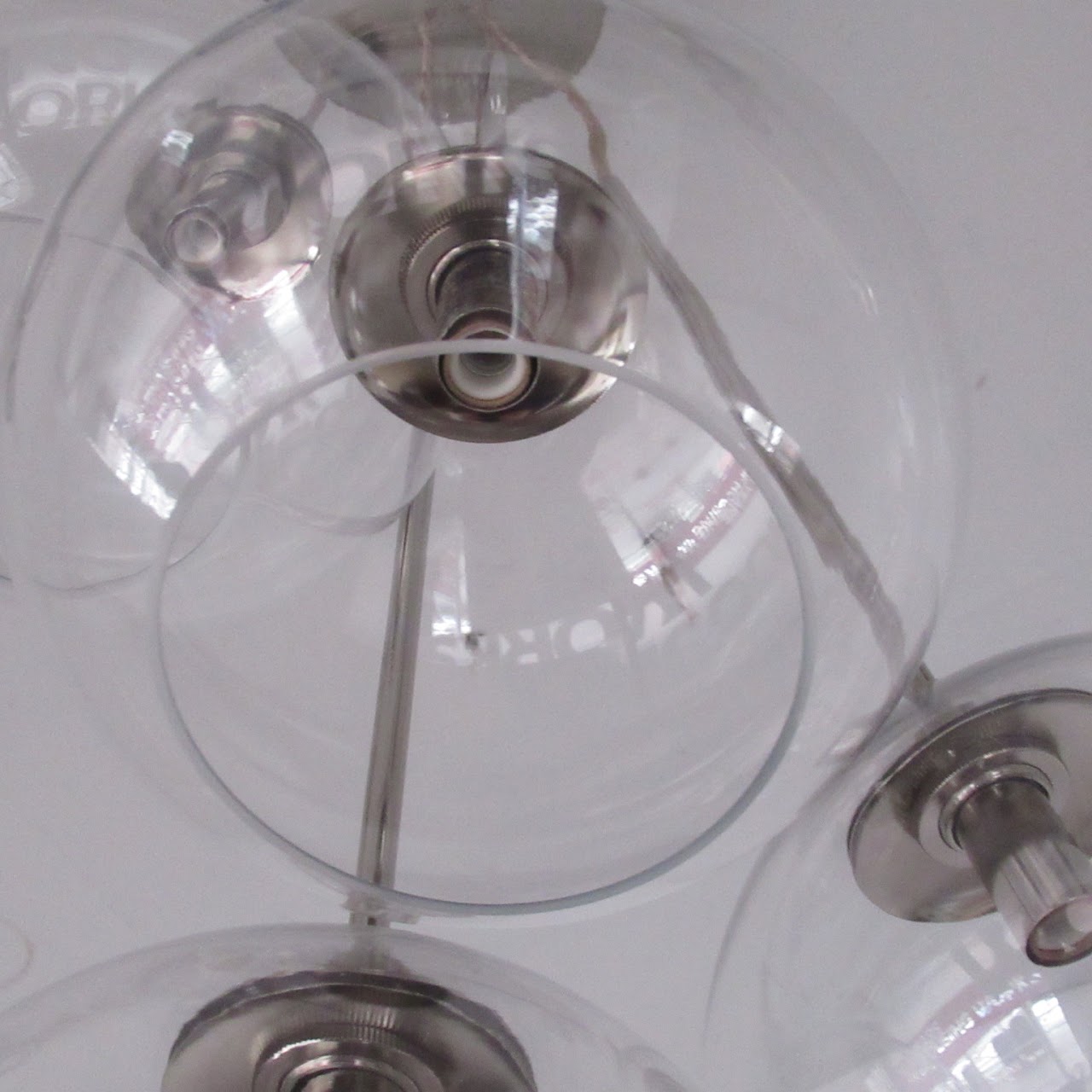 West Elm New Cluster Glass Pendant Light Fixture