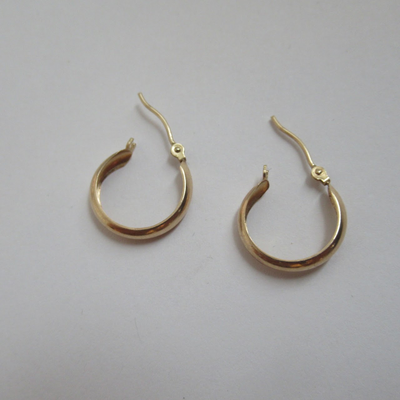 14K Gold Hoop Earrings