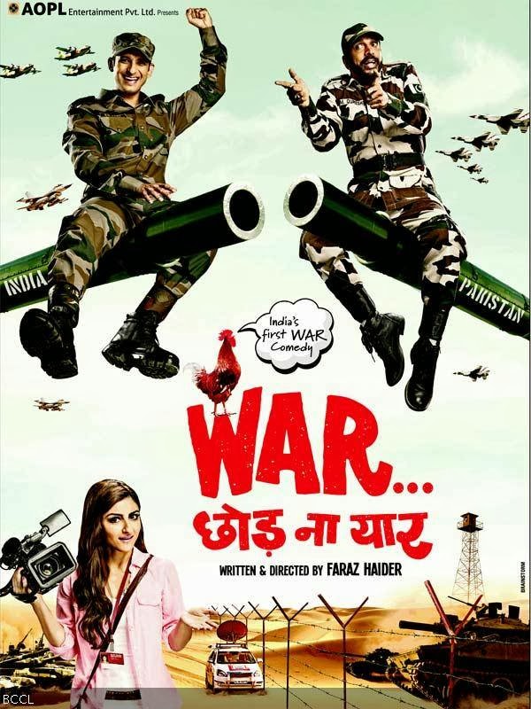 Check out the poster of India's first war comedy War Chhod Na Yaar starring Sharman Joshi, Soha Ali Khan and Jaaved Jaffrey.