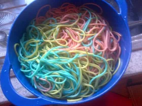 rainbow spaghetti