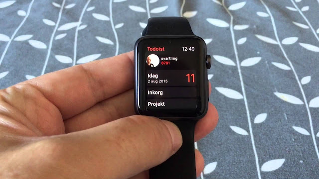 Todoist Apple Watch app