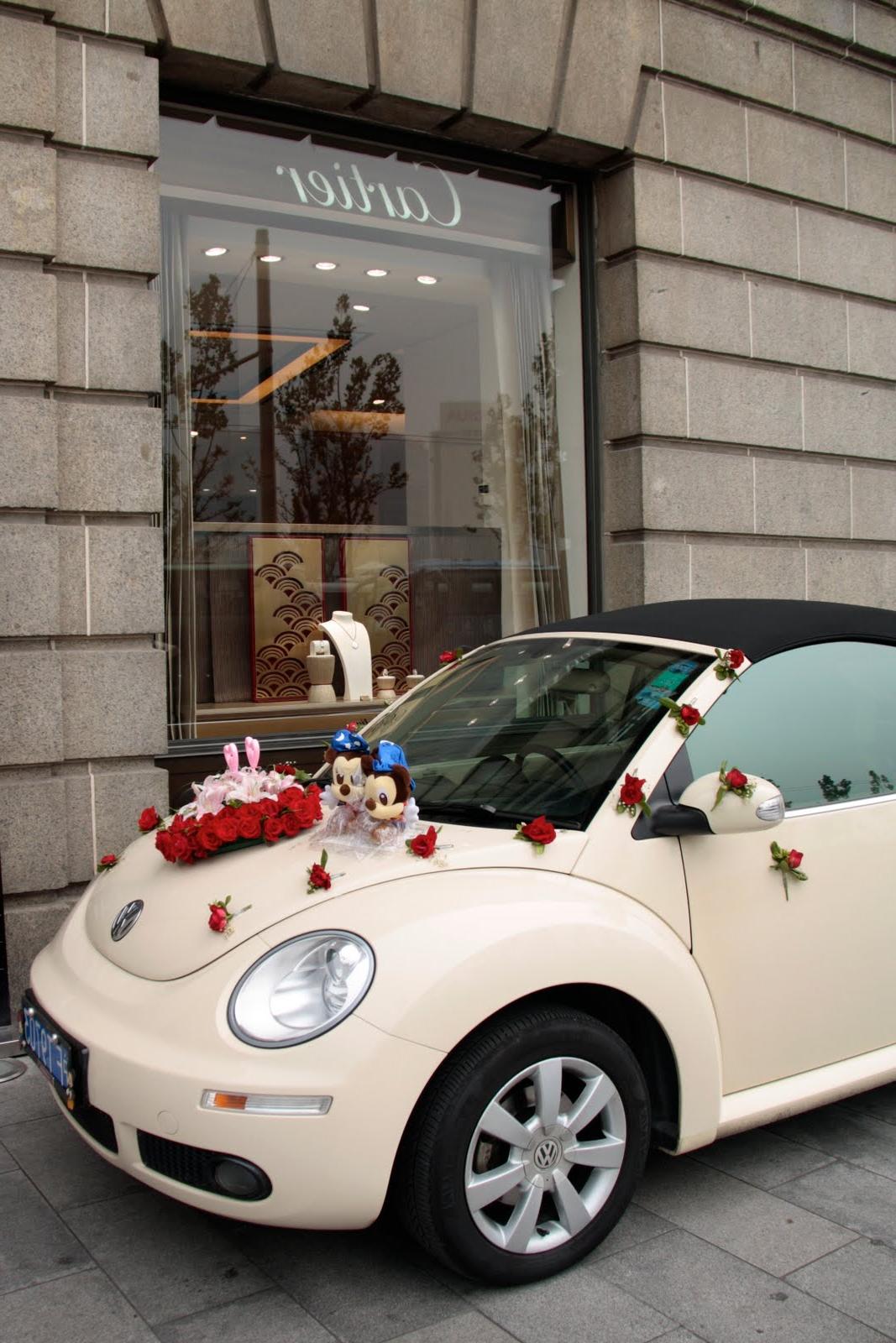 Ah, the Chinese wedding car.