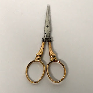 18K Gold French Sewing Tools