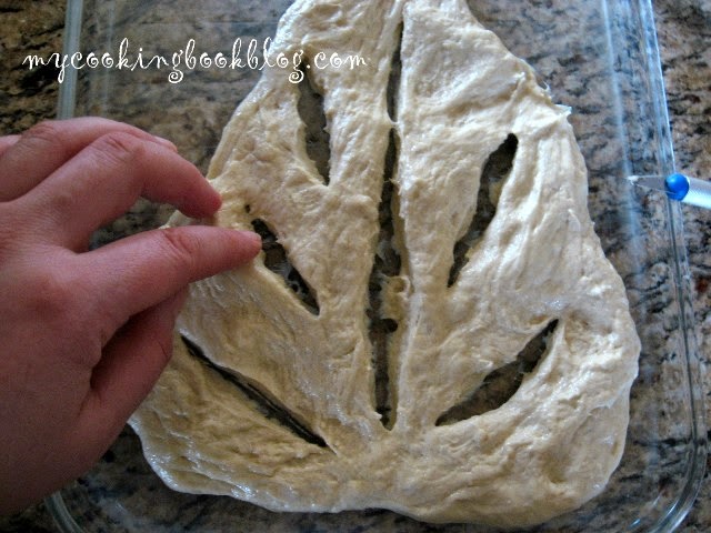 Фокача (Fougasse bread) или плосък хляб