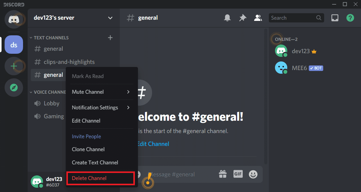 Elimina la versione precedente o lasciala.  |  Elimina tutti i messaggi in Discord