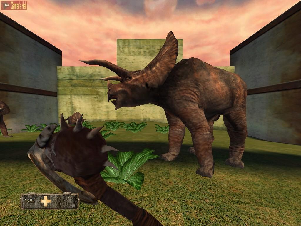 Turok Evolution PS2 jogo com Dinossauros 