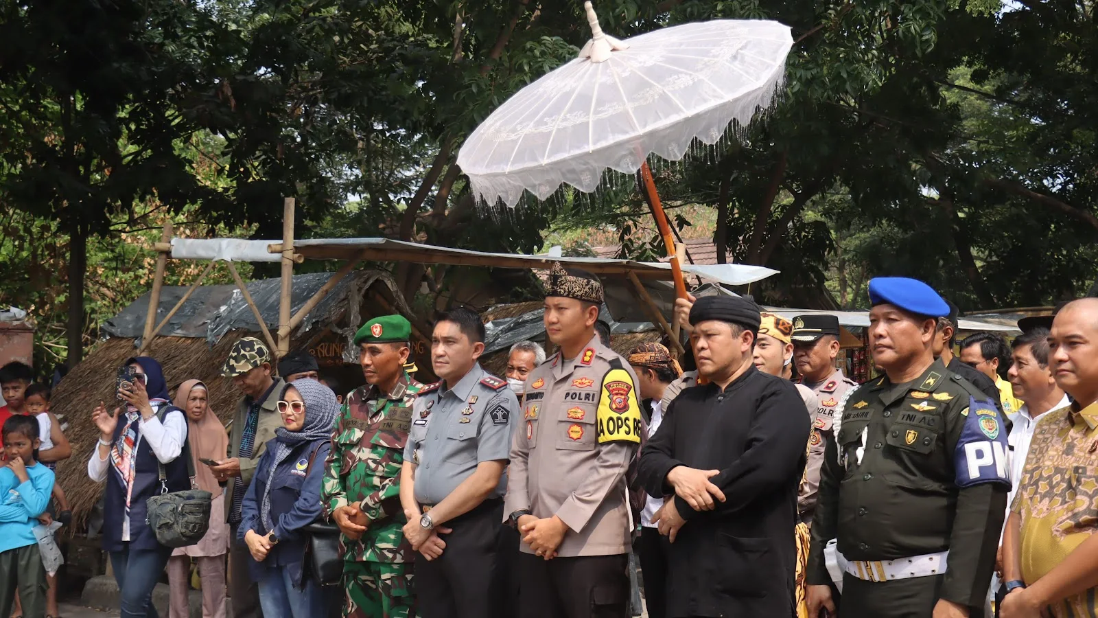 Kapolres Karawang Launcing Budayawan Kamtibmas dan Damai Untuk Pemilu Damai 2024