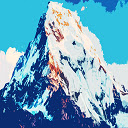 Snow Mountain Wallpaper Theme Chrome extension download