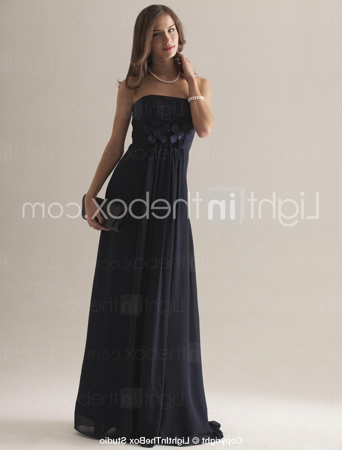 Empire Strapless Floor-length