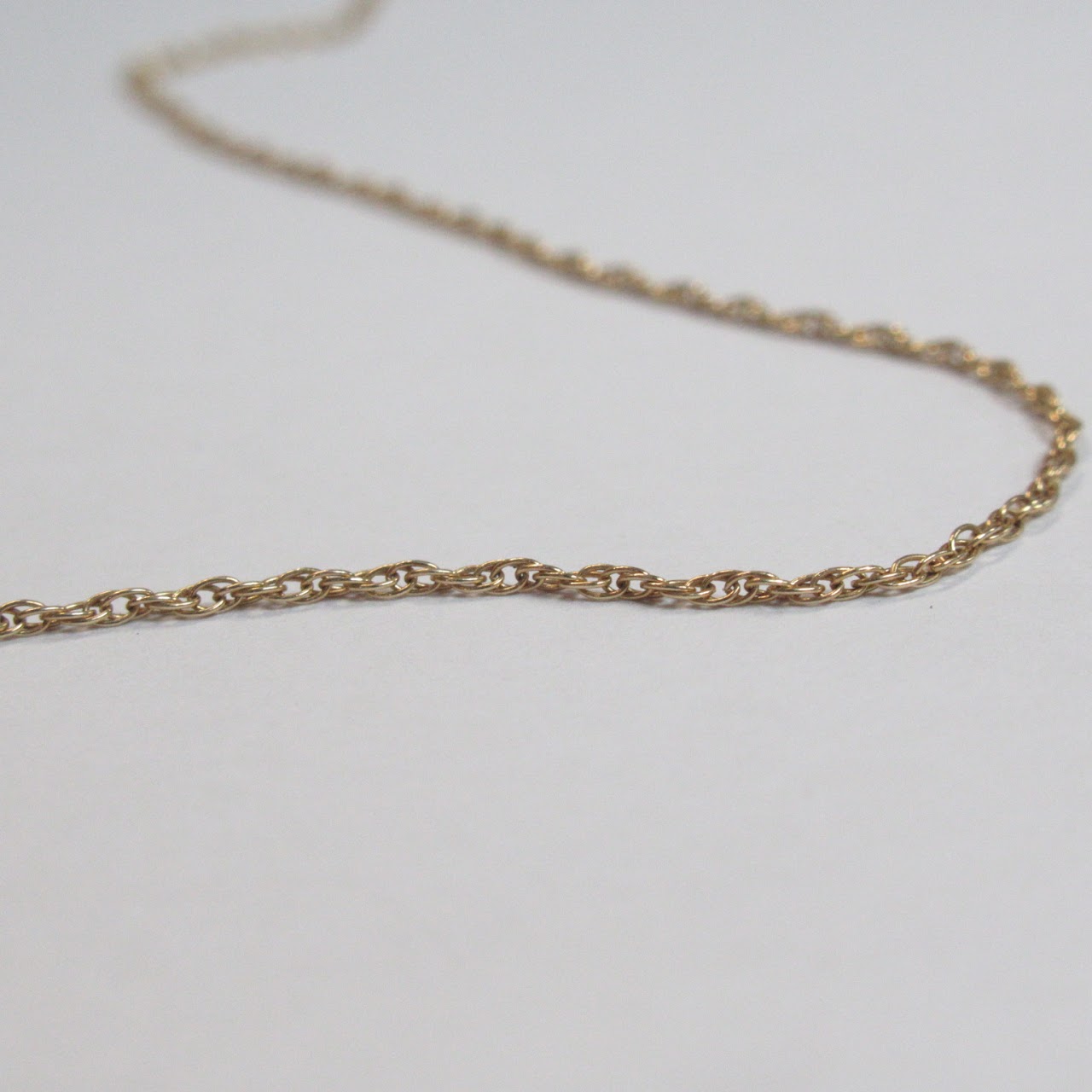 14K Gold Sapphire and Diamond Pendant Necklace