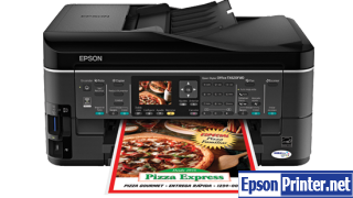 Reset Epson TX620FWD printer use Epson reset software