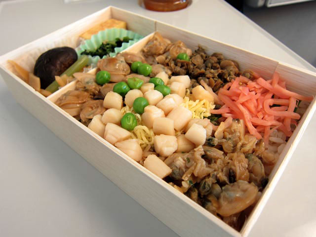 品川名物貝づくし弁当