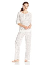 <br />Carole Hochman Women's Soft Double Knit Pajama Set