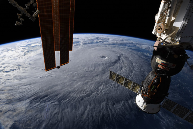 View of Hurricane Lane from the International Space Station in the early morning hours near Hawaii, 22 August 2018. Photo: NASA