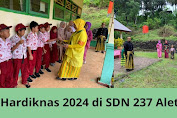 Pemberian Buah Manggis Kepada Siswa-siswi Menjadi Momen Bermakna Hardiknas 2024 di SDN 237 Aletellue Soppeng