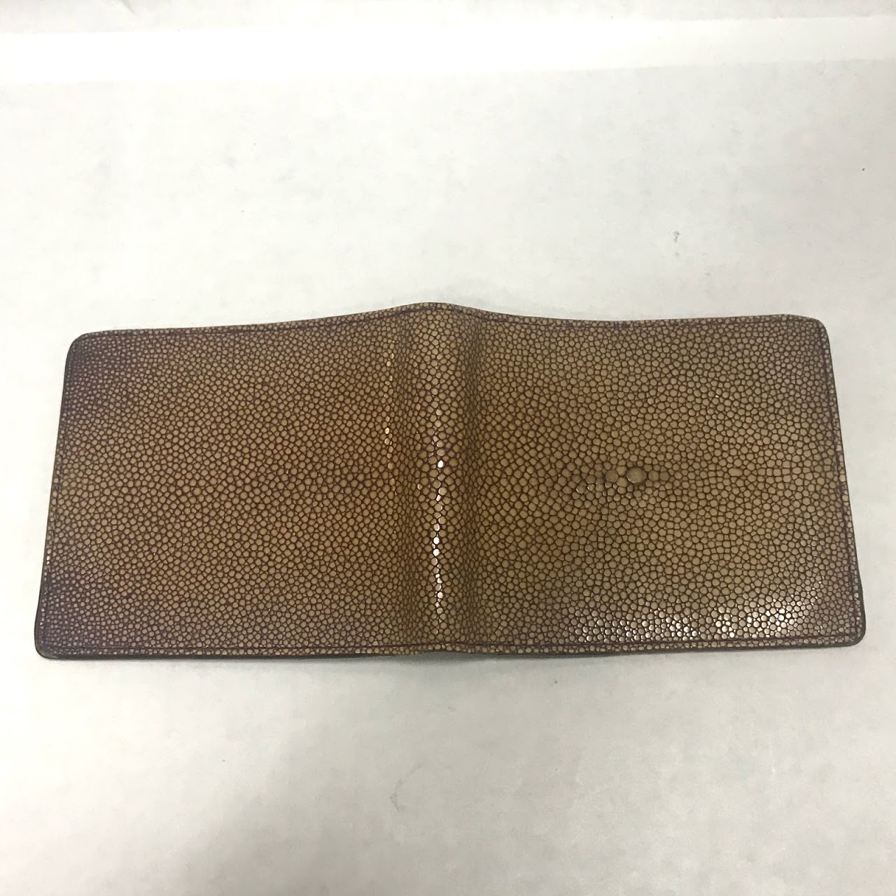 Bottega Veneta Shagreen Wallet