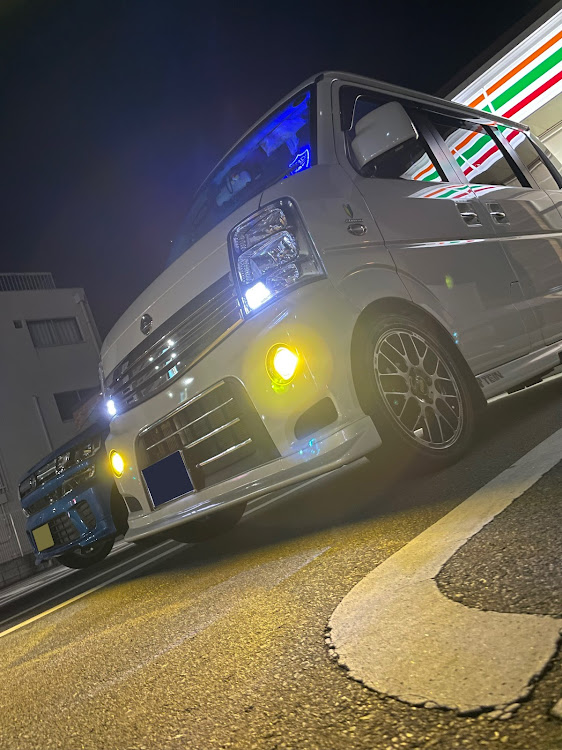 NV100クリッパー リオのいつもイイネ&コメントありがとうございます🙇‍♂️・ナイトショット・スマホ撮影・さむい〜〜😱に関するカスタム事例の投稿画像4枚目