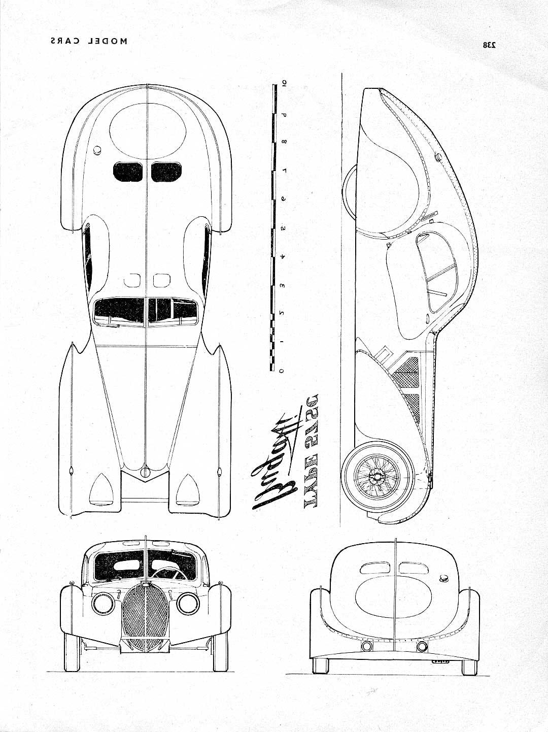 Bugatti T 57 C Atlantic  1938 