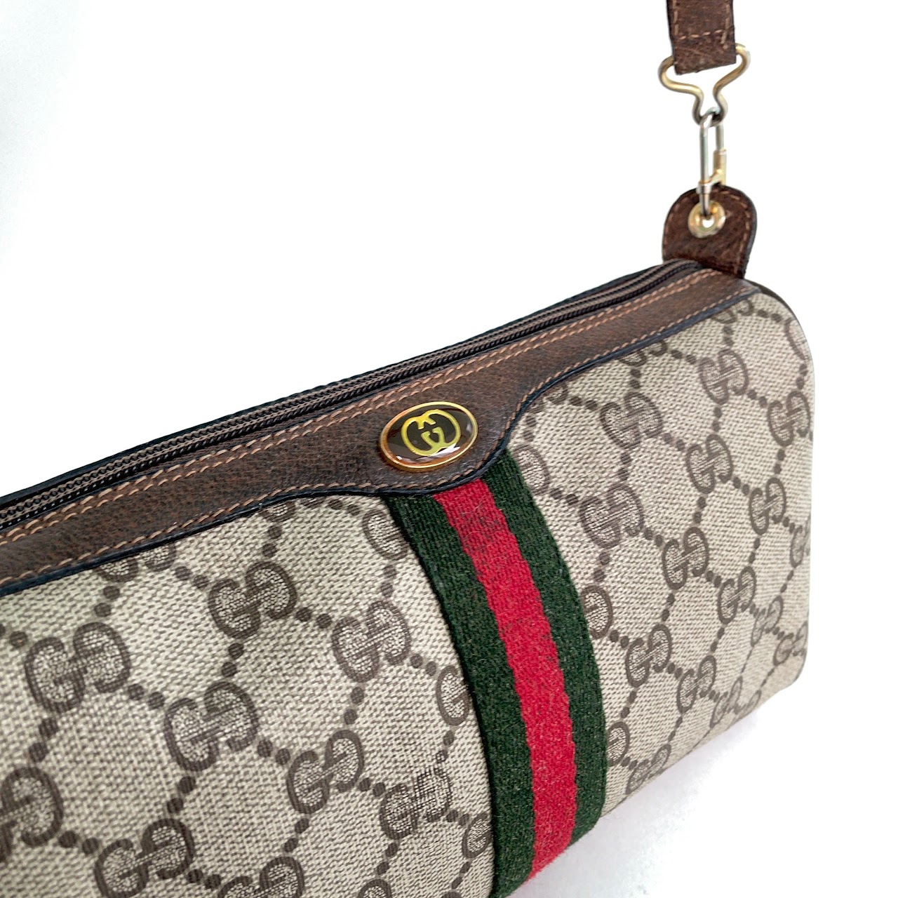 Gucci Vintage Gucci Accessory Collection GG Supreme Coated Canvas