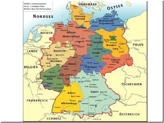 Geografi Negara Jerman Geografi Org