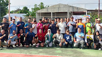 Sambut HUT Ke IV, Kodim 1628/SB Gelar Pertandingan Tenis Lapangan Dandim Cup IV