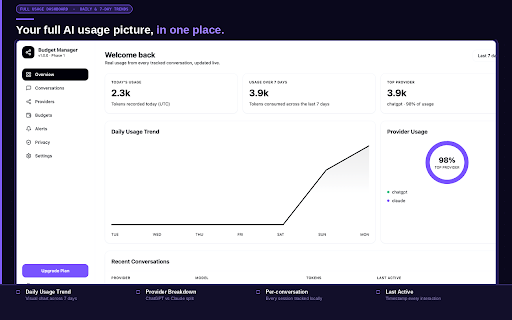 Token Budget Manager screenshot 3