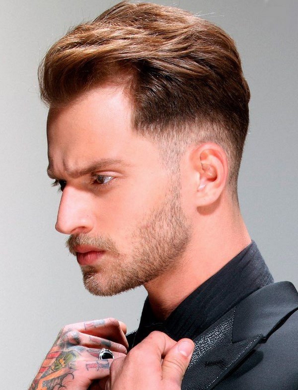 TOP - 3 men's stylish, fashionable haircuts and hairstyles (132 photo)