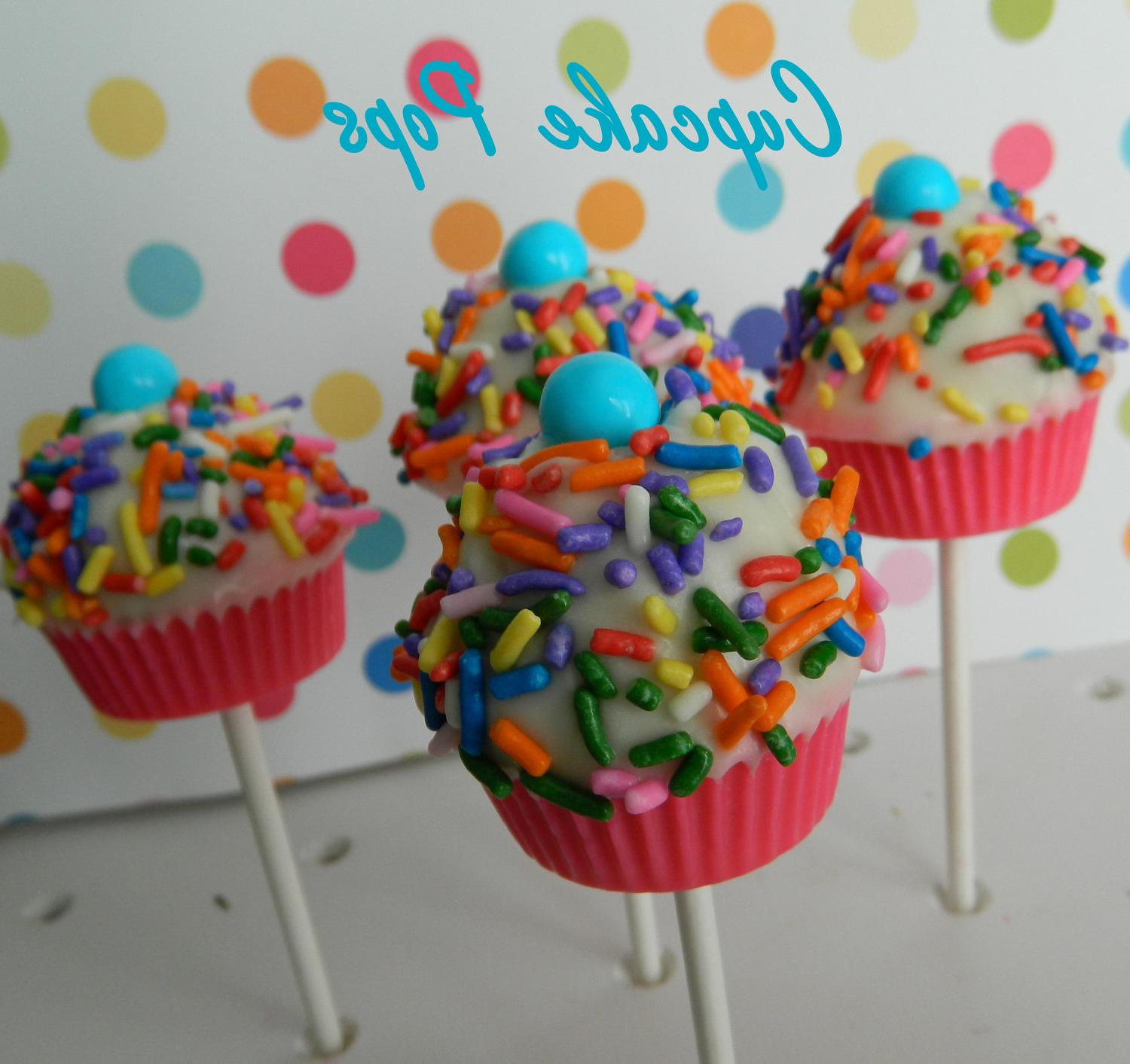 12 Cupcake Cake Pops Balls