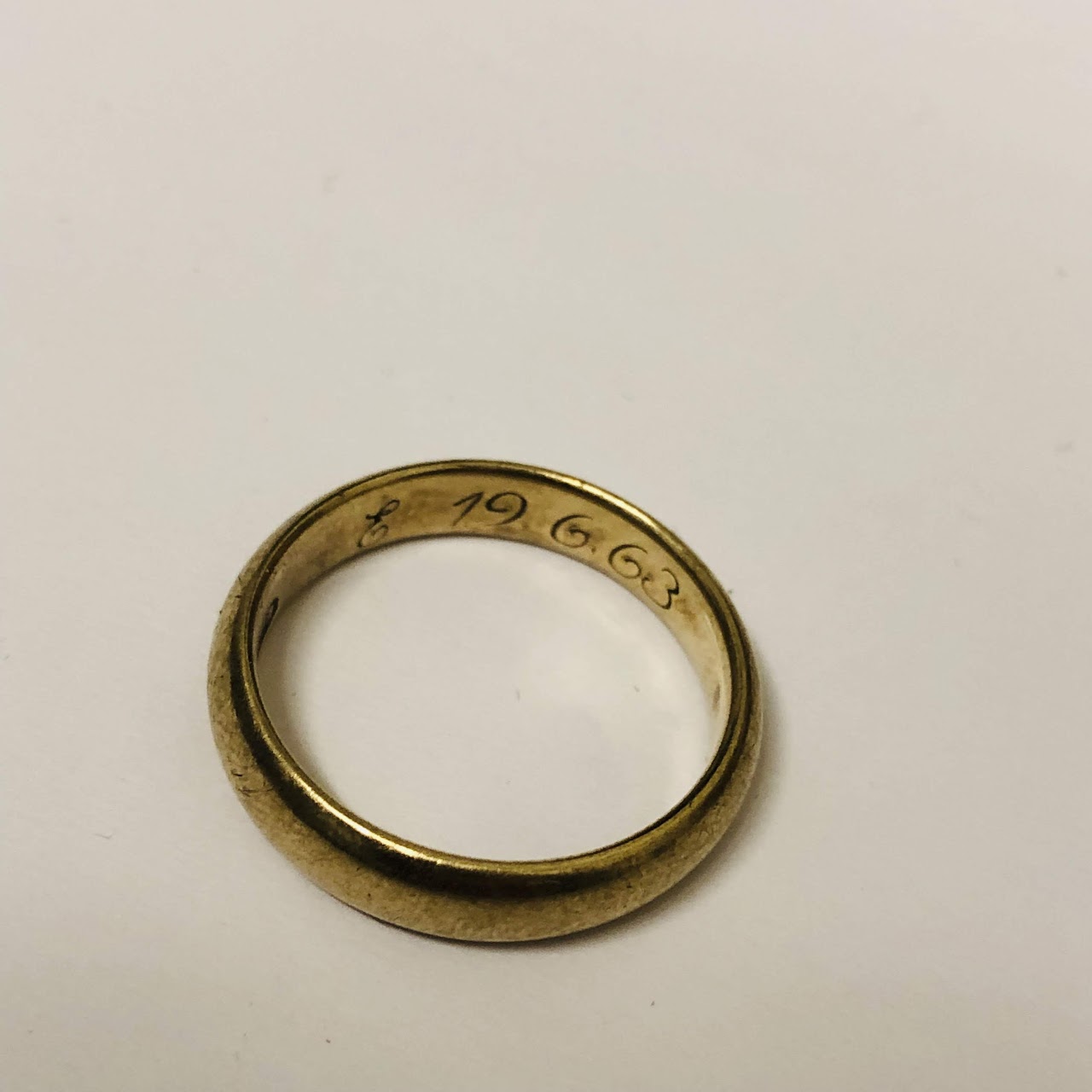 10K Gold Wedding Band Pair