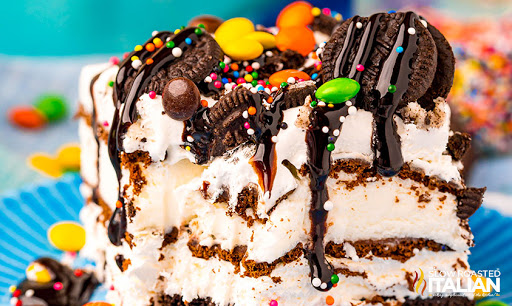 Oreo Ice Cream Sandwich Cake - The Slow Roasted Italian