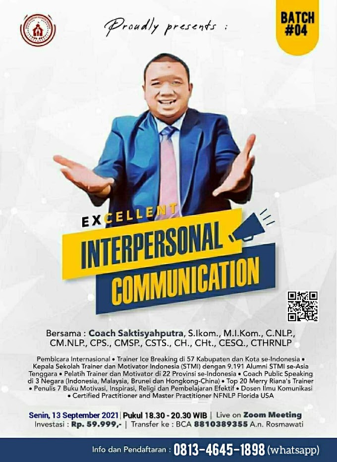 Certified Excellent Interpersonal Communication Batch 4