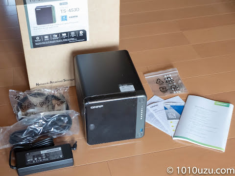 TS-453D とその付属品