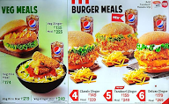 KFC menu 1