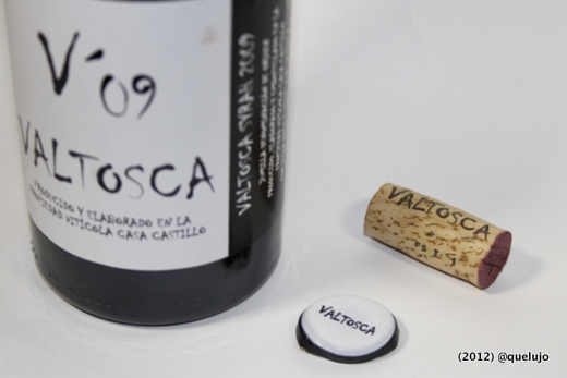 Vino Tinto Valtosca 2009, Casa Castillo (Denominación de Origen Jumilla)