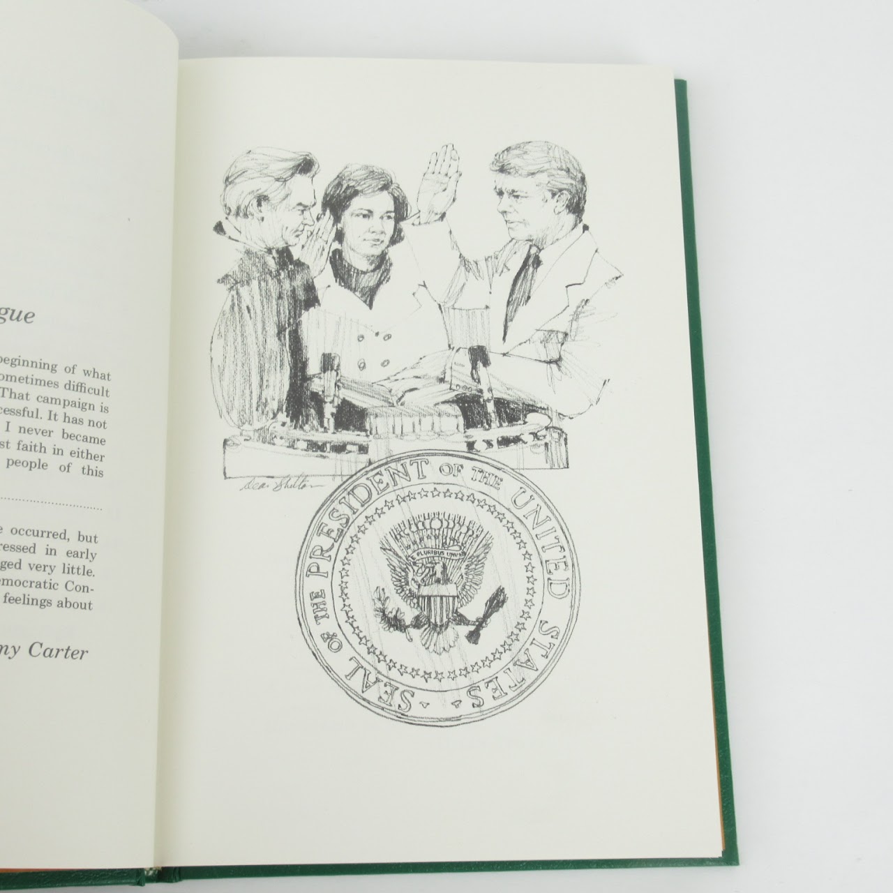 Jimmy Carter Signed 'Why Not The Best?' Presidential Edition Book