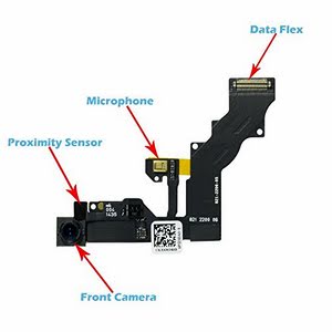 Omnirepairs-For iPhone 6 Plus 5.5'' A1522, A1524, A1593 Front Camera Proximity Light Sensor Cable Ribbon Assembly Replacement + Tools (iPhone 6 Plus)