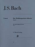 バッハ, J. S.: 平均律クラヴィーア曲集 第1巻 BWV 846-869/ヘンレ社/原典版(2007年改訂版/A. シフによる運指付き)