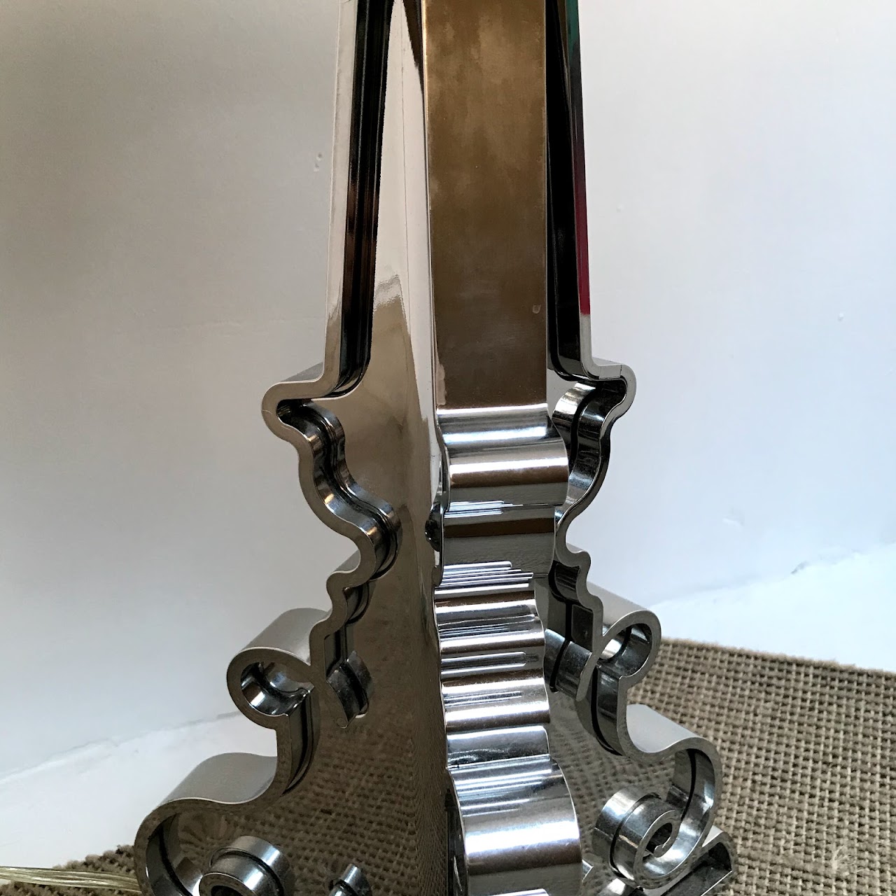 Kartell Bourgie Table Lamp in Silver