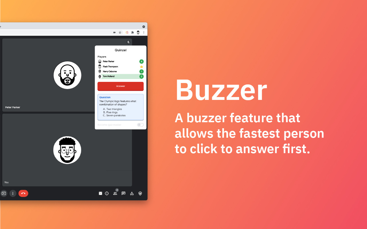 Quiz Master for Google Meet Preview image 4