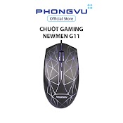 Chuột Gaming Newmen G11 (Đen) - Bảo Hành 24 Tháng