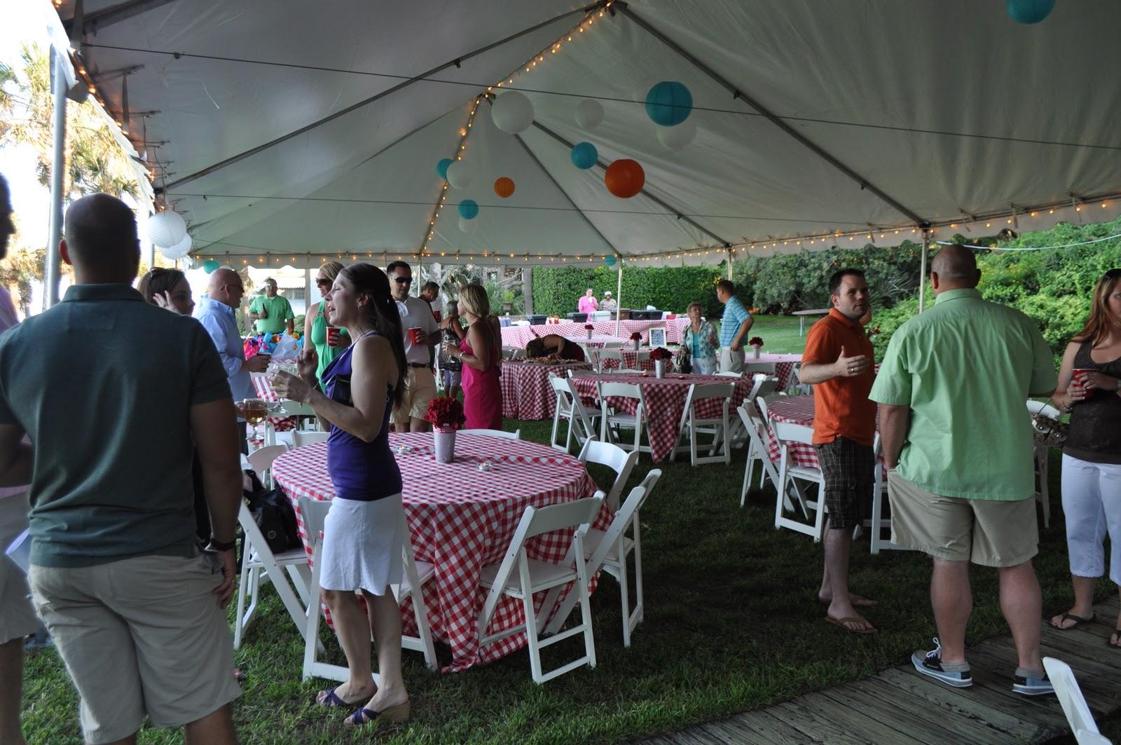 orange and champagne wedding