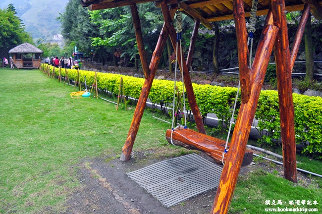 沙里仙溫泉度假村庭院