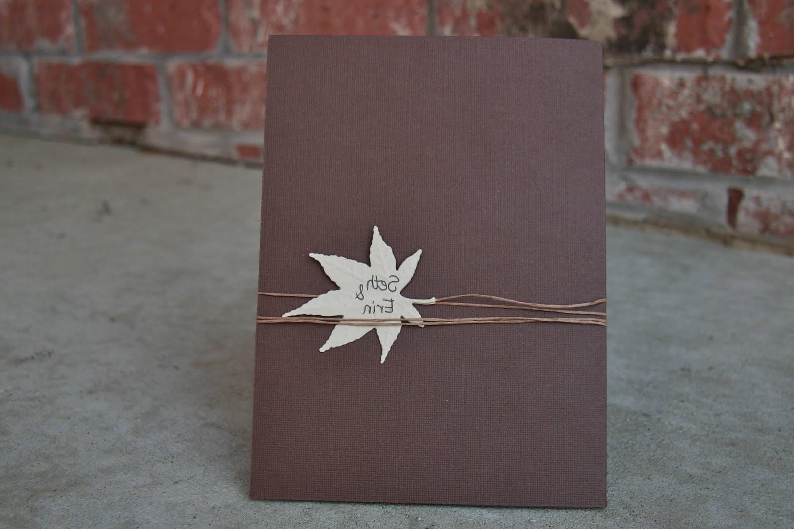 diy wedding invitations