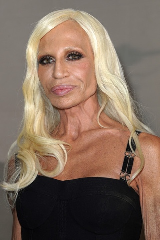 DIARY OF A CLOTHESHORSE: CHANGING FACES - DONATELLA VERSACE