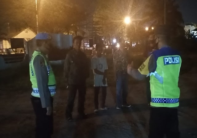 Polsek Tebing Tinggi Komit Cegah Penyebaran Covid -19