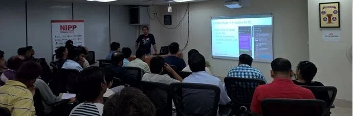 Abhishek Nandy (Microsoft MVP) started with “Introduction to Xamarin”