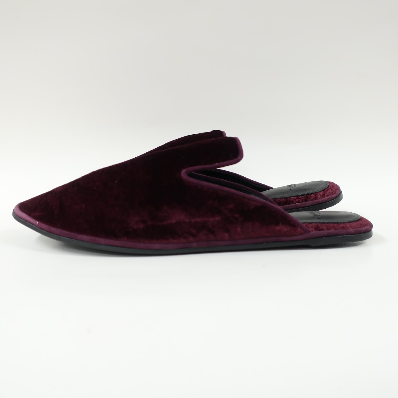 Alexandre Birman Velvet Slippers