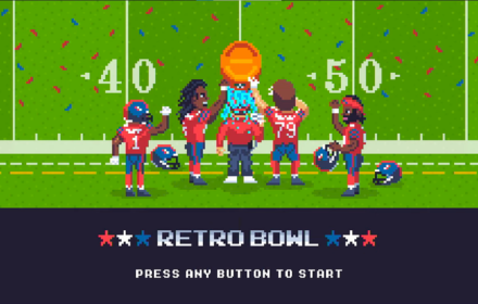Retro Bowl - Unblocked & Free small promo image